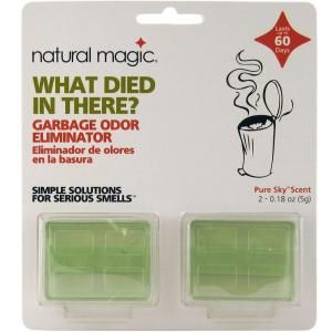Natural Magic 0.18 oz. Pure Sky Scent Garbage Odor Eliminator (2 Pack) 2424