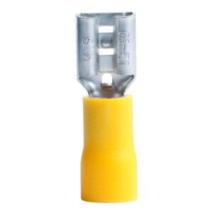 Gardner Bender Yellow 0.250 F Disconnects (50 Pack) 75 145F