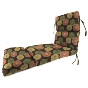 Home Decorators Collection Springdale Chocolate Outdoor Chaise Lounge Cushion DISCONTINUED 1573620840