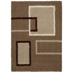United Weavers  Trek Mocha 7 ft. 10 in. x 10 ft. 6 in. Contemporary Area Rug DISCONTINUED 320 02895 811