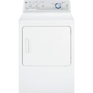 GE 6.0 cu. ft. DuraDrum Electric Dryer in White GTDX400EDWS
