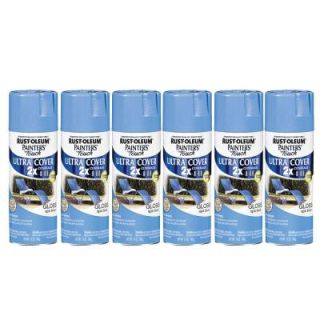 Painters Touch 12 oz. Gloss Spa Blue Spray Paint (6 Pack) DISCONTINUED 182696