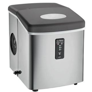 IGLOO 26 lb. Freestanding Ice Maker in Stainless Steel ICE103
