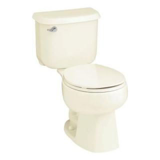 Sterling Plumbing Windham 2 piece 1.6 GPF Round Front Toilet with Pro Force Technology in Biscuit 402014 96