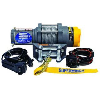 Superwinch Terra Series 25 12 Volt ATV Winch with 4 Way Roller Fairlead and 10 ft. Remote 1125220