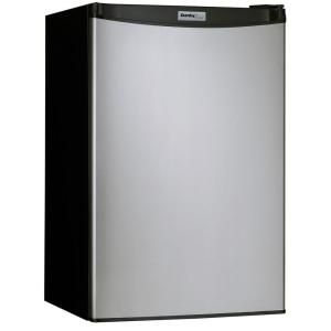 Danby 4.3 cu. ft. Mini Refrigerator in Stainless Look DCR122BSLDD