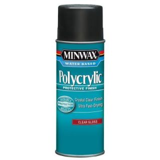 Minwax 11.5 oz. Gloss Polycrylic Protective Finish Aerosol Spray 35555000
