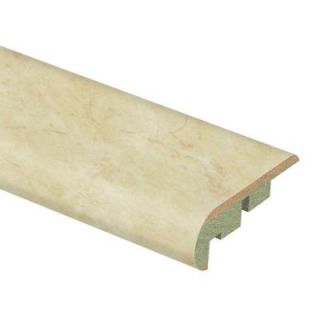 Zamma Antique Linen 3/4 in. Thick x 2 1/8 in. Wide x 94 in. Length Laminate Stair Nose Molding 013541585