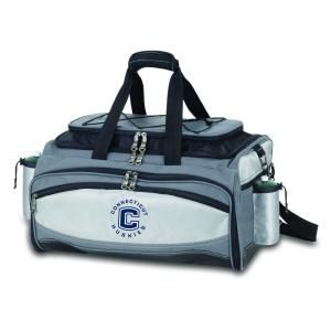 Picnic Time Vulcan Connecticut Tailgating Cooler and Propane Gas Grill Kit with Embroidered Logo 770 00 175 142