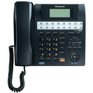 Panasonic 4 Line Corded Speakerphone with Caller ID and Digital Answering System   Black KX TS4300B