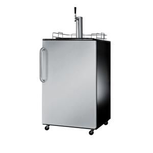 Summit Appliance Built In 1/2 Keg Beer Dispenser with Stainless Steel Door SBC490BISSTB