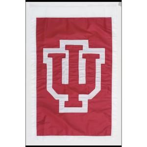 Evergreen Enterprises NCAA 28 in. x 44 in. Indiana 2 Sided Flag 15995B