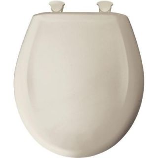 BEMIS Round Closed Front Toilet Seat in Warm White 200SLOWT 376