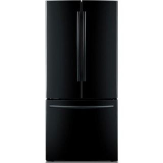 Samsung 21.6 cu. ft. French Door Refrigerator in Black RF220NCTABC