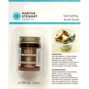 Martha Stewart Crafts 0.75 oz. Gold Liquid Gilding 32214