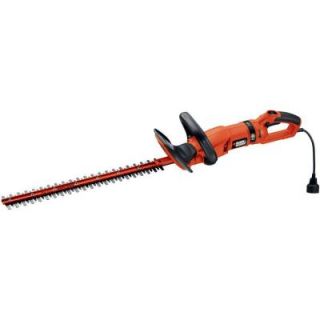 BLACK & DECKER 24 in. 3.3 Amp Hedge Trimmer with Rotating Handle HH2455