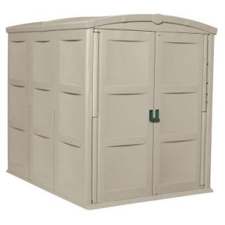 Suncast Extra Large 7 ft. 9 in. x 5 ft. 6 in. Resin Storage Shed GS9000