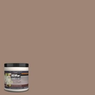 BEHR Premium Plus Ultra 8 oz. #PPU5 16 Earthnut Interior/Exterior Paint Sample UL20416
