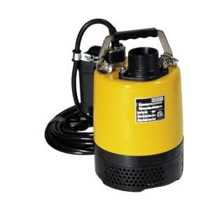 Wacker 2/3 HP 2 in. Electric Submersible Utility Pump with Automatic Switch 0009114