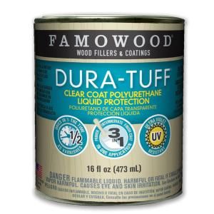 Famowood 1 Pt. Dura Tuff Clear Coat and Finish (6 Pack) 5410060