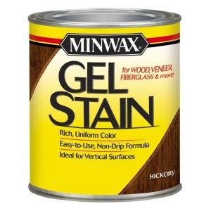 Minwax 1 Qt. Hickory Gel Stain 66100
