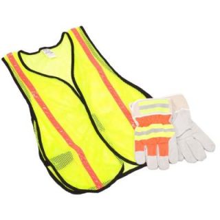 MSA Safety Works Vest and Glove Combination Kit 10123584