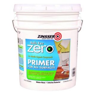 Zinsser 5 gal. Bulls Eye Zero Water Based Interior/Exterior Primer 249021