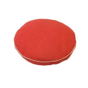 Large Classic Twill Round A Bout Bed   Red 1310
