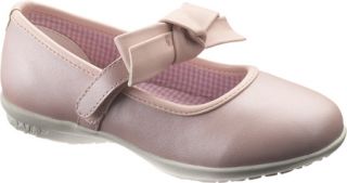 Infant/Toddler Girls Hush Puppies Bowtina   Pearlized Light Pink Leather Mary J