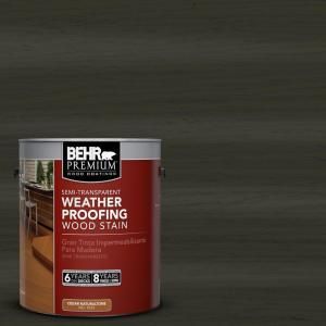 BEHR Premium 1 gal. #ST 108 Forest Semi Transparent Weatherproofing Wood Stain 507701