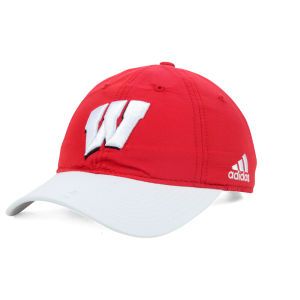 Wisconsin Badgers adidas NCAA 2014 Camp Slouch Adjustable Hat