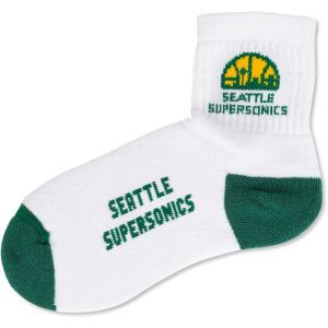 Seattle SuperSonics For Bare Feet Ankle White 501 Sock