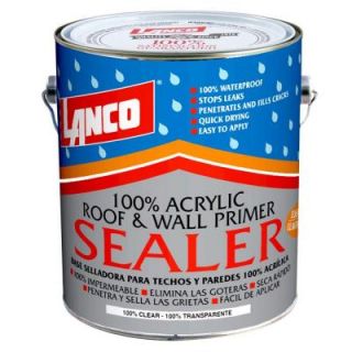 Lanco 1 Gal. 100% Acrylic Roof and Wall Primer Sealer AS210 4
