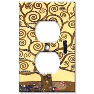 Art Plates Klimt The Tree of Life   Outlet Cover O 345