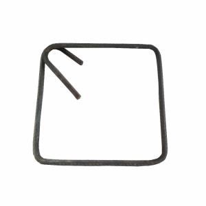 10 in. Square Rebar Ring with Hook 312036