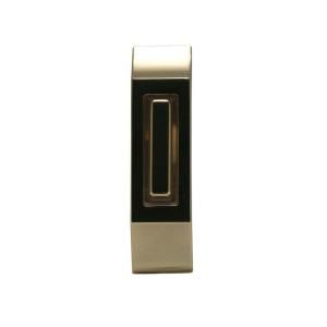 IQ America Wired Lighted Doorbell Push Button   Polished Brass DP 1232A