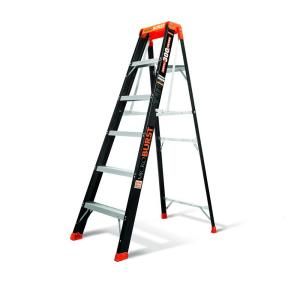 Little Giant Ladder MicroBurst 6 ft. Fiberglass Step Ladder with 300 lb. Load Capacity Type 1A Duty Rating 15705 001