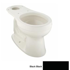 KOHLER Cimarron Round Front Toilet Bowl Only Less Seat in Black K 4287 7