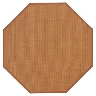 Home Decorators Collection Rio Honey and Saddle 6 ft. Octagon Area Rug 2214797890