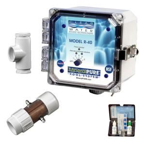 Mineral Pure 40,000 gal. Residential Swimming Pool Ionizer R 40