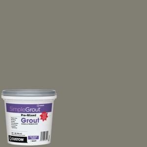 Custom Building Products SimpleGrout #09 Natural Gray 1 qt Pre Mixed Grout PMG09QT