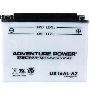 UPG Conventional Wet Pack 12  Volt 16 Ah Capacity B Terminal Battery UB16AL A2