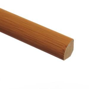 Zamma Hayside Bamboo 5/8 in. Thick x 3/4 in. Wide x 94 in. Length Laminate Quarter Round Molding 013141561