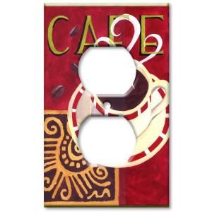 Art Plates Coffee Cafe   Outlet Cover O 228