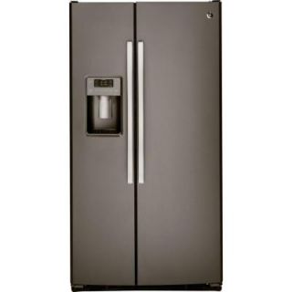GE Adora 25.9 cu. ft. Side by Side Refrigerator in Slate DSE26JMEES