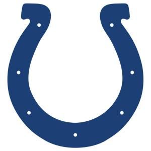 Fathead 40 in. x 42 in. Indianapolis Colts Logo Wall Decal FH14 14016