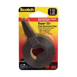 Scotch 3/4 in. x 37 1/2 ft. Super 33+ Electrical Tape 10414DS