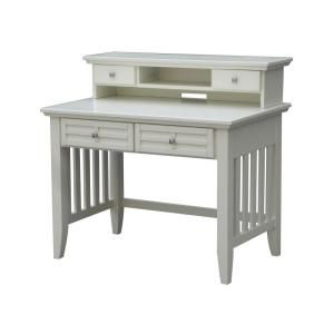 Arts and Crafts White Student Desk and Hutch DISCONTINUED 5182 162