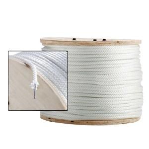 BOEN 3/16 in. x 1000 ft. Solid Braided Nylon Rope with Wire Center BR 2106
