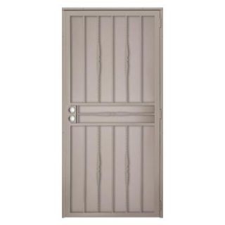 Unique Home Designs Cottage Rose 36 in. x 80 in. Tan Outswing Security Door SDR06000361016
